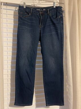 Old Navy Women’s Dark Indigo Straight Jeans
